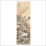 董其昌（1555-1636） 秋林晚翠图