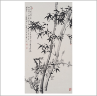 黄地素三彩双龙戏珠纹折沿盘